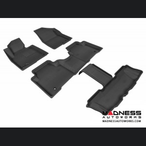 Hyundai Santa Fe Floor Mats (Set of 4) - Black by 3D MAXpider